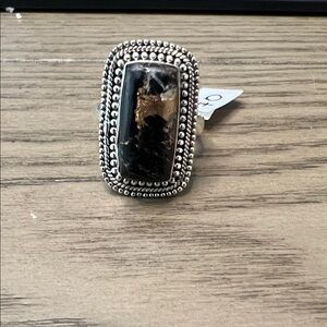 Sterling Silver Buffalo Dahlia Ring